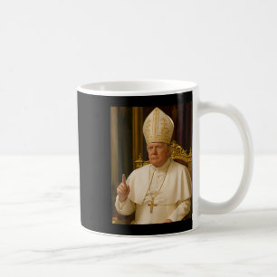Taza De Café Trump es gracioso, Trump es un retro cristiano en