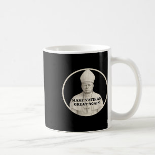 Taza De Café Trump es gracioso, Trump es un retro cristiano en