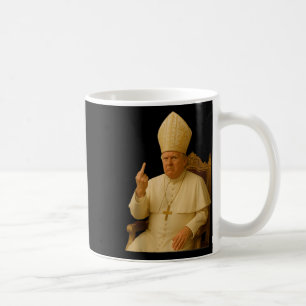 Taza De Café Trump es gracioso, Trump es un retro cristiano en