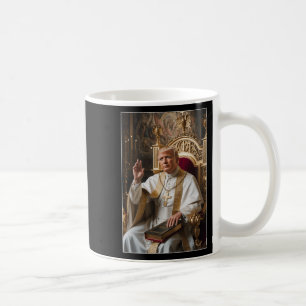 Taza De Café Trump es gracioso, Trump es un retro cristiano en 
