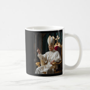 Taza De Café Trump es gracioso, Trump es un retro cristiano en 