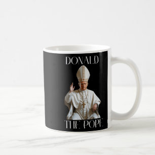 Taza De Café Trump es gracioso, Trump es un retro cristiano en