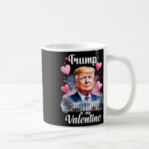Taza De Café Trump es mi divertido San Valentín patriótico