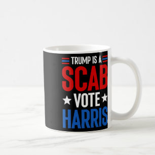Taza De Café Trump Es Un Voto De Taxi Harris Kamala Harris Pres