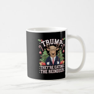 Taza De Café Trump Están Comiendo A Los Navidades De Renos Sant