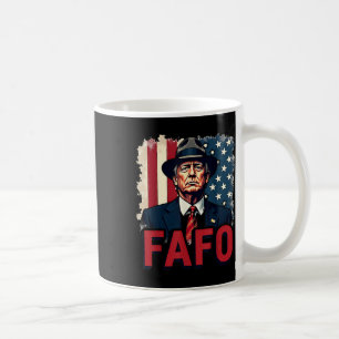 Taza De Café Trump Fafo De Alrededor Encuentra La Marca De Vint