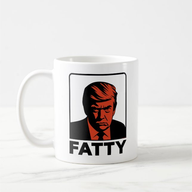 TAZA DE CAFÉ TRUMP "FATTY" COFFEE MUG (Izquierda)
