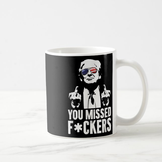 Taza De Café Trump Fight Fight Fight (Derecha)