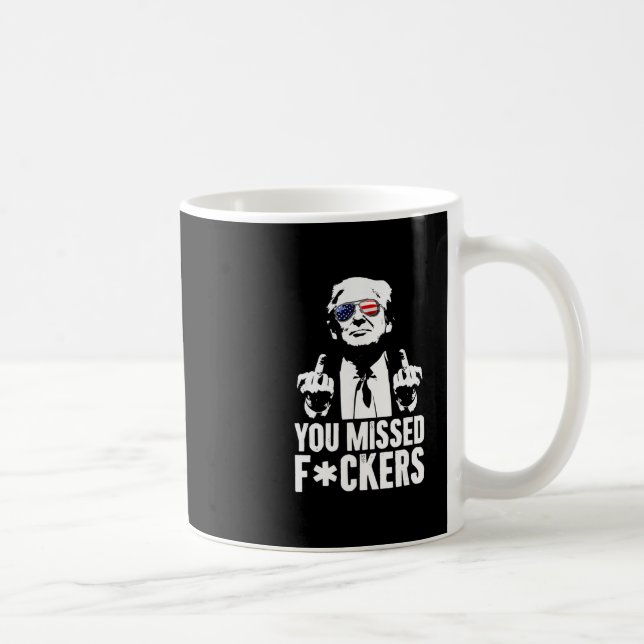 Taza De Café Trump Fight Fight Fight  (Derecha)