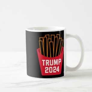 Taza De Café Trump Fries franceses 2024 Trump 2024