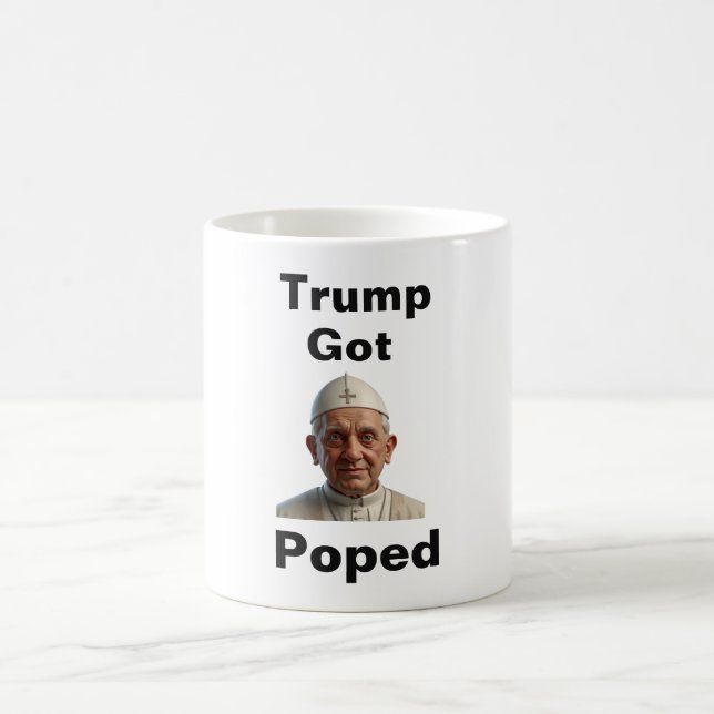 Taza de café Trump fue papado en (Centro)