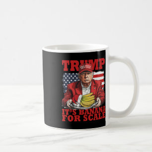 Taza De Café Trump: Funny Trump, su estrella de la banana (a es