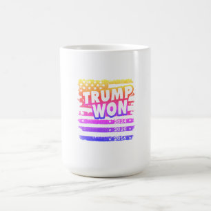 Taza De Café Trump ganó 2024