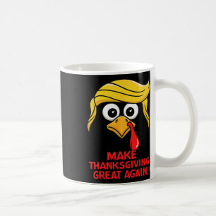 Taza De Café Trump gracioso vuelve a hacer grande el día de Acc