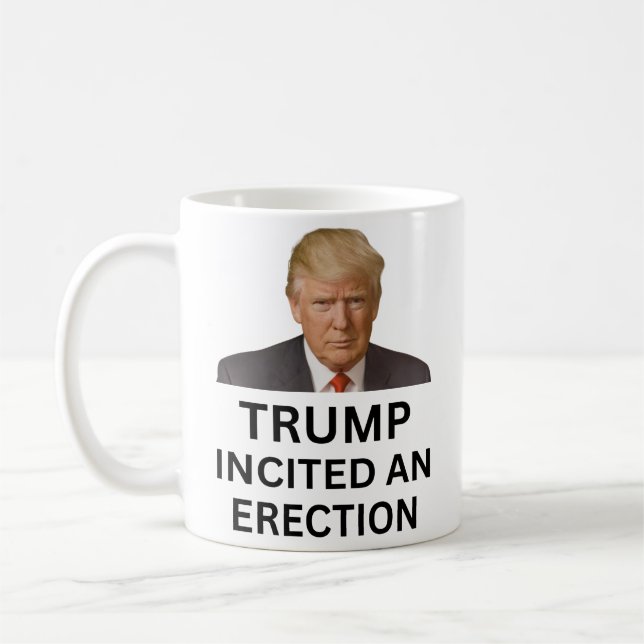 Taza De Café Trump incitó una erección (Izquierda)