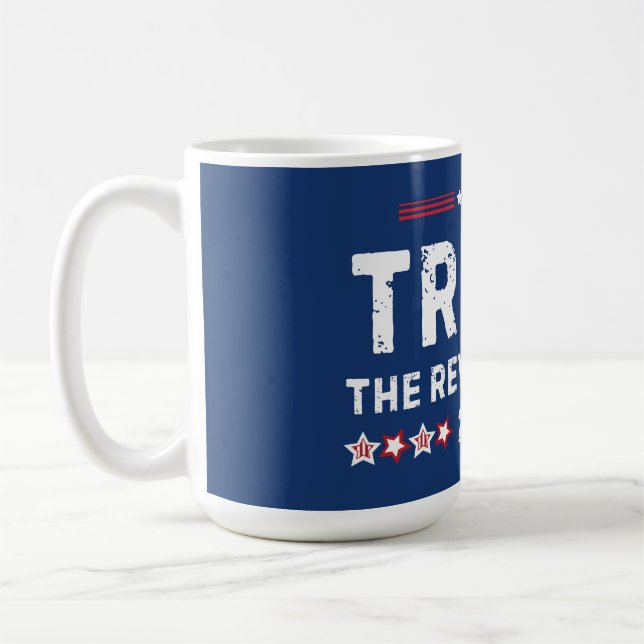 Taza De Café Trump: La gira por la venganza 2024 (Izquierda)