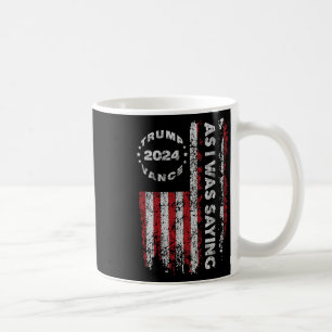 Taza De Café Trump, mientras yo decía que Trump comenzó su disc