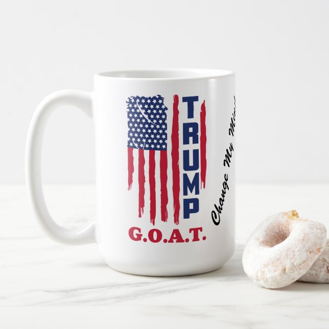Taza De Café Trump Mug: "CABRA" (Con donut)