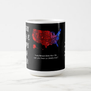Taza De Café Trump Network es mejor que 5G, ¿nos pueden oír aho