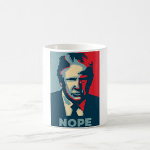 Taza De Café Trump Nope Coffee Mug