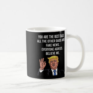 Taza De Café Trump Padre Regalos De La Hija Del Hijo Del Padrin