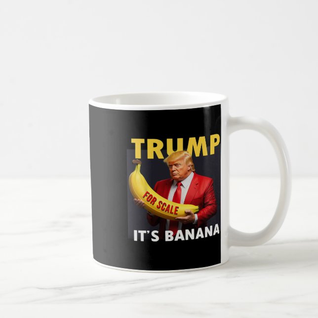 Taza De Café Trump para Escala Bynana (Derecha)