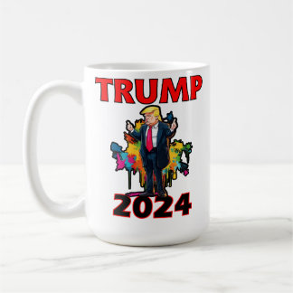 Taza De Café Trump para presidente 2024: hacer grande a Estados