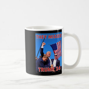 Taza De Café Trump perdido 2024 - Maga política patriótica