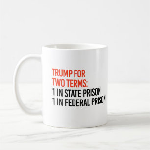 Taza De Café Trump por dos mandatos