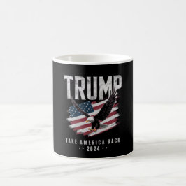 Taza De Café Trump Recuperar América 2024 Elección Vintage