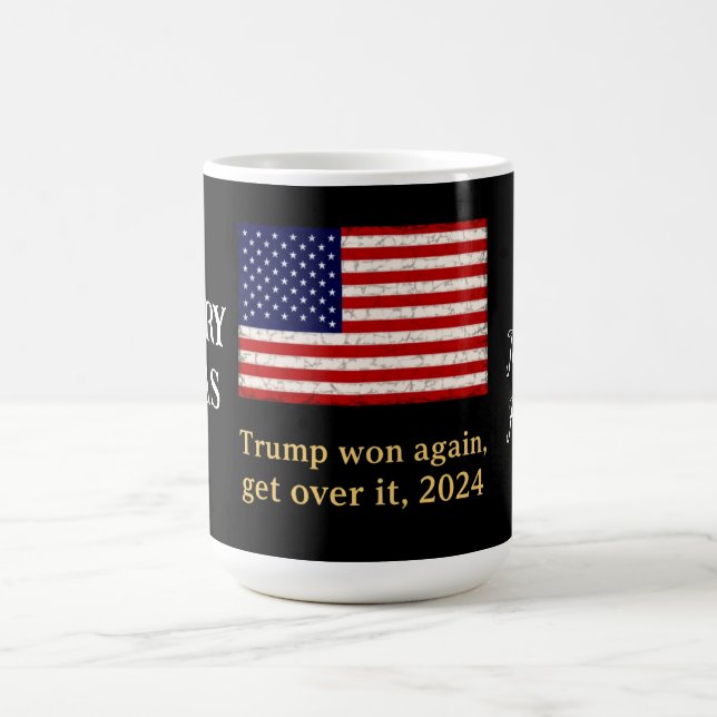 Taza De Café Trump recuperará su posición de 2024 con Trump (Centro)