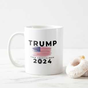 Taza De Café Trump retrotrae a Estados Unidos 2024