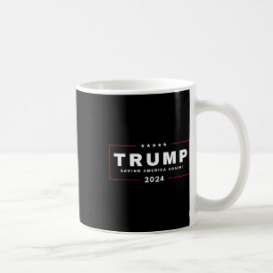 Taza De Café Trump salvando a América otra vez 4 de julio de 20