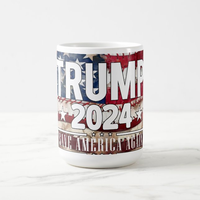 Taza De Café ¡Trump! Salven a Estados Unidos de nuevo. (Centro)