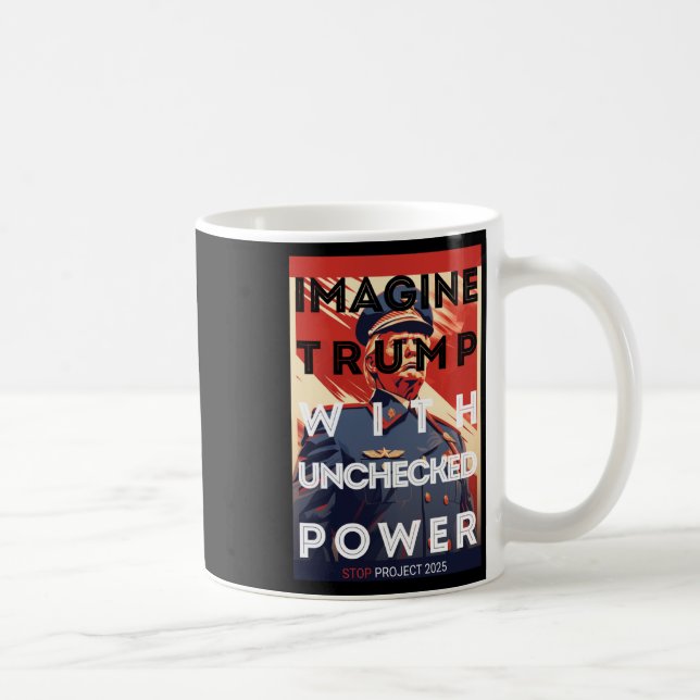 Taza De Café Trump sin marcar (Derecha)