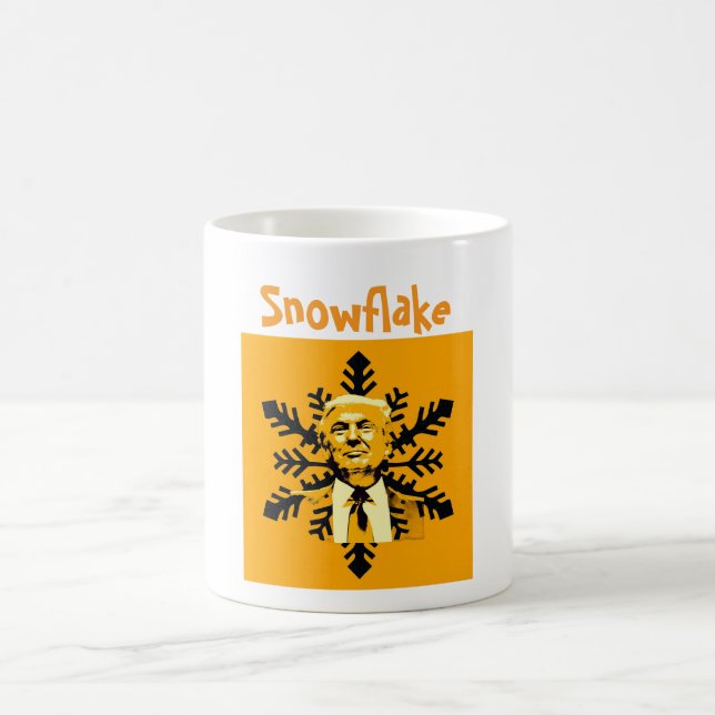 Taza De Café Trump/Snowflake Café Mug (Centro)