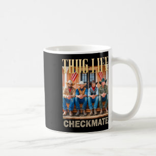 Taza De Café Trump Squad Thug Life Trump Vance Kennedy Elon