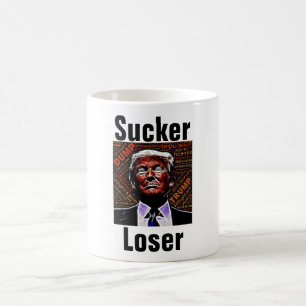 Taza De Café Trump Sucker/Loser Coffee Mug