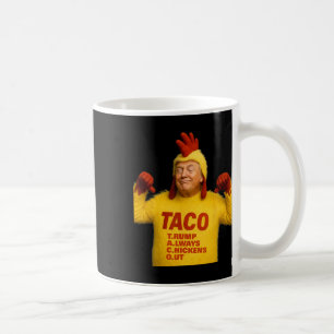 Taza De Café Trump Taco Trump Siempre se Rajó