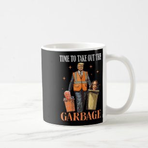 Taza De Café Trump Tiempo De Sacar La Basura
