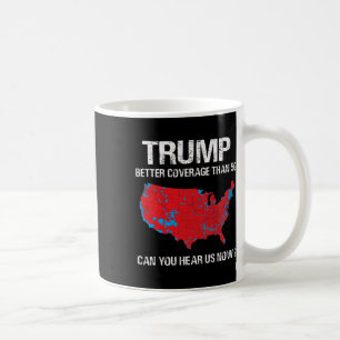Taza De Café Trump Tiene Mejor Cobertura Que 5g Divertido Mapa 