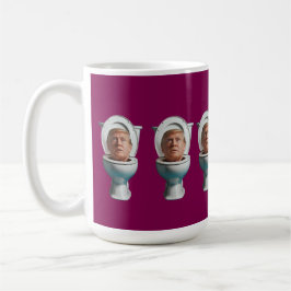 Taza De Café Trump Toilet Mug