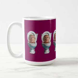 Taza De Café Trump Toilet Mug