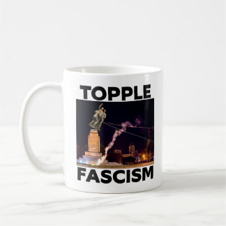 TAZA DE CAFÉ TRUMP "TOPPLE FASCISM" COFFE MUG