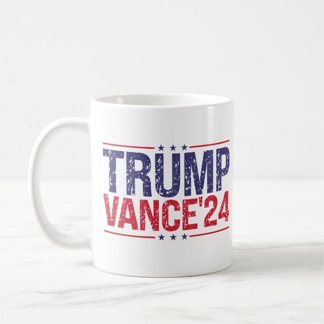 Taza De Café Trump Vance 2024 (Izquierda)