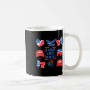 Taza De Café Trump Vance Kennedy Coqueta Arco Vota Presidencial