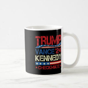 Taza De Café Trump Vance Kennedy Jaque Mate 2025 Elección Repub