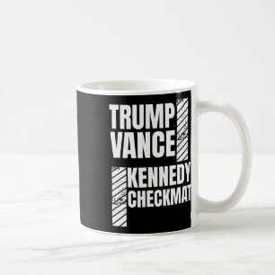 Taza De Café Trump Vance Kennedy Jaque Mate Elección Republican