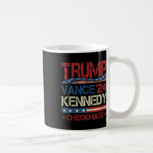 Taza De Café Trump Vance Kennedy Jaque Mate Elección Republican