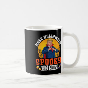 Taza De Café Trump vuelve a hacer temblar a Halloween